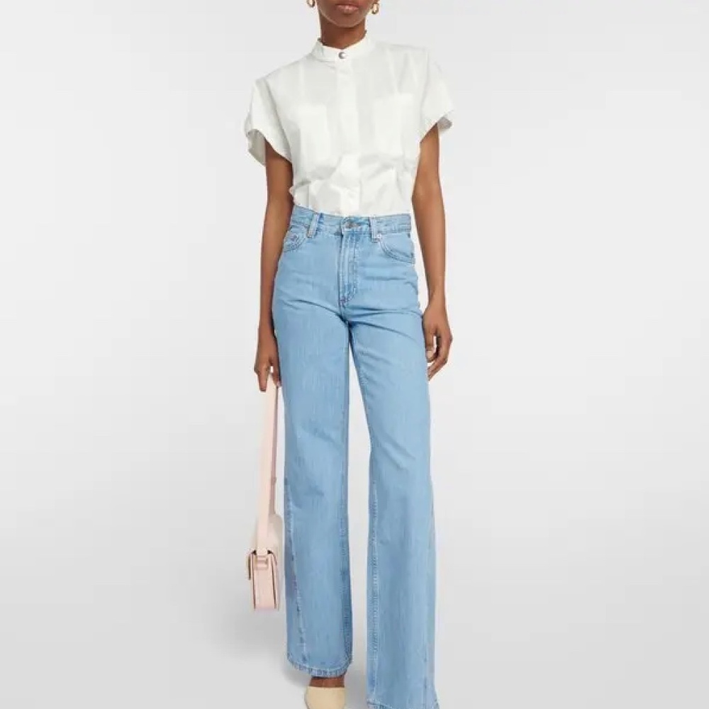 A.P.C. Dory Cotton Shirt White Size 40